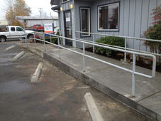 Providence Medical Molalla Commercial Concrete Sidewalk